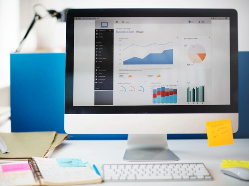 Visualisierung von Markttrends